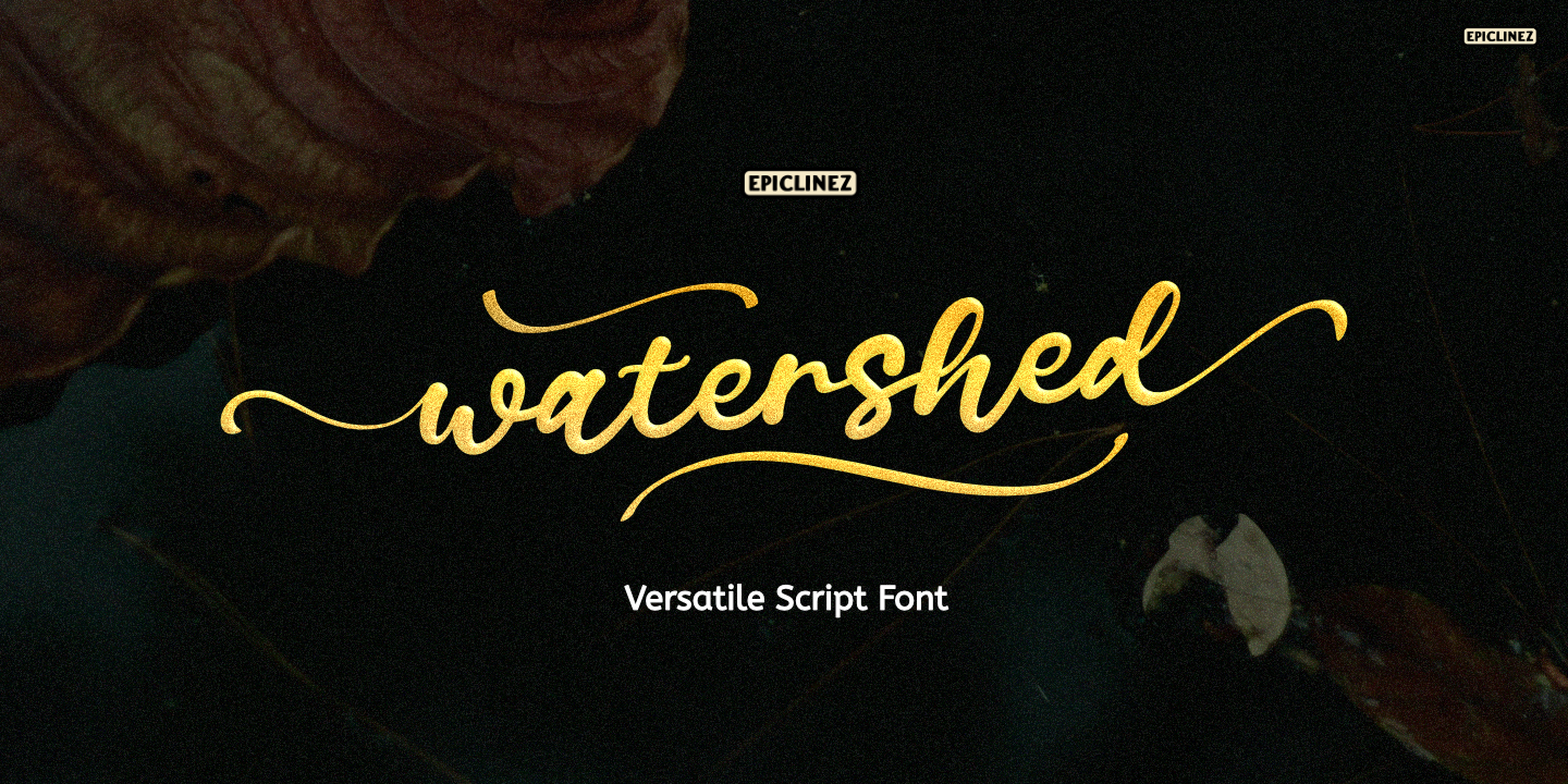 Font Watershed